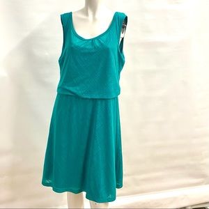 Prana active turquoise sleeveless dress XL